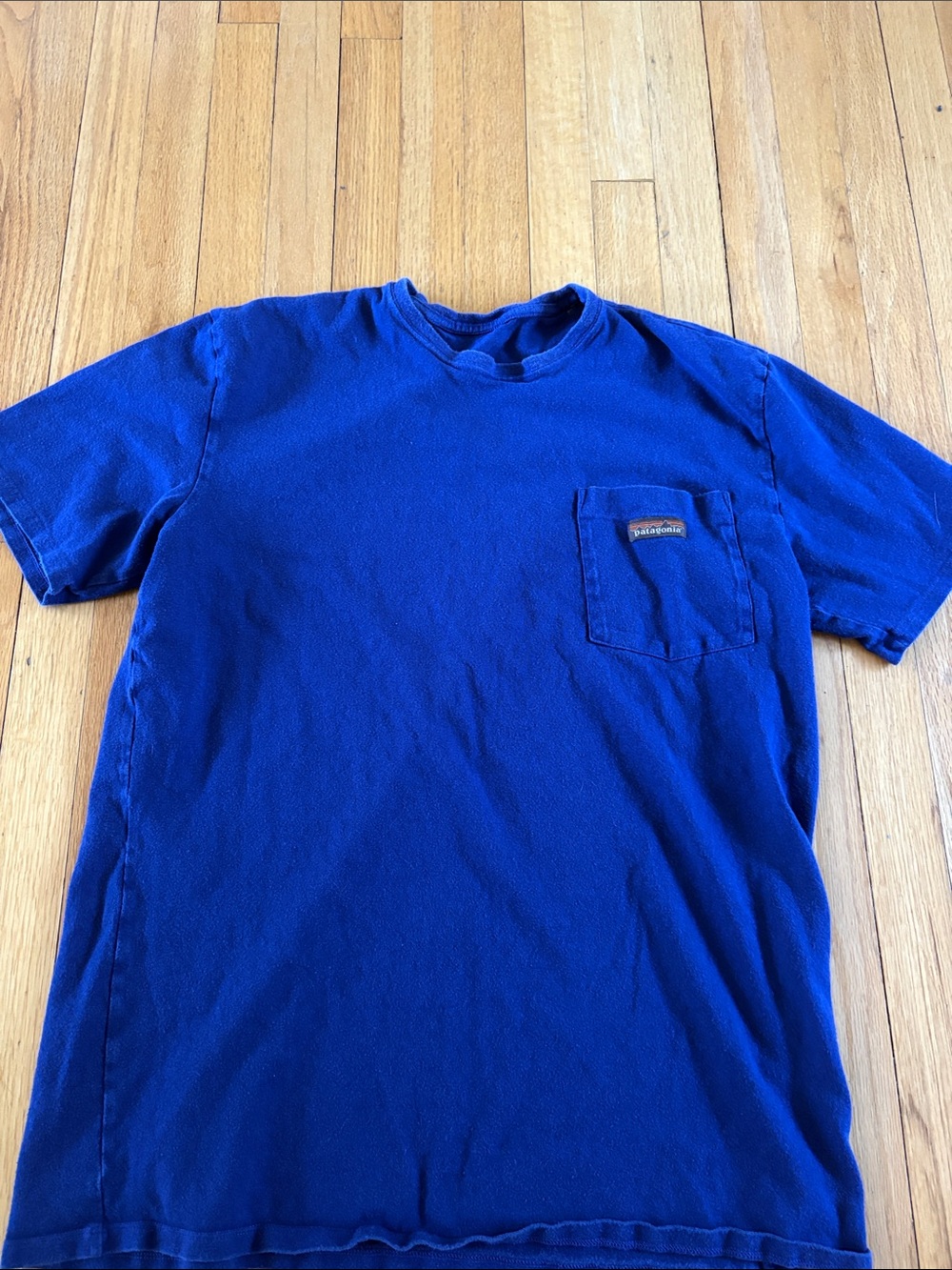 Patagonia Men's Deep Blue Short-Sleeve Pocket Tee